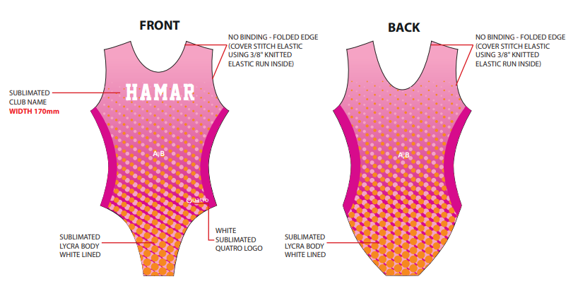 Treningsdrakt "HAMAR"
